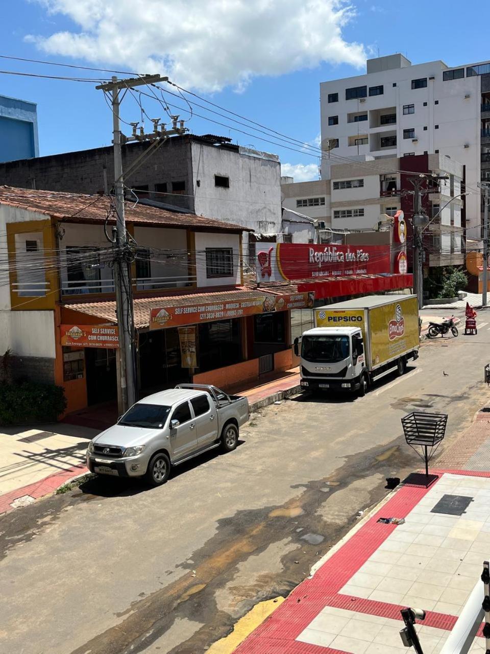 Apartamento Na Praia Do Morro Guarapari Bagian luar foto